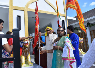 dwar puja at grand opening